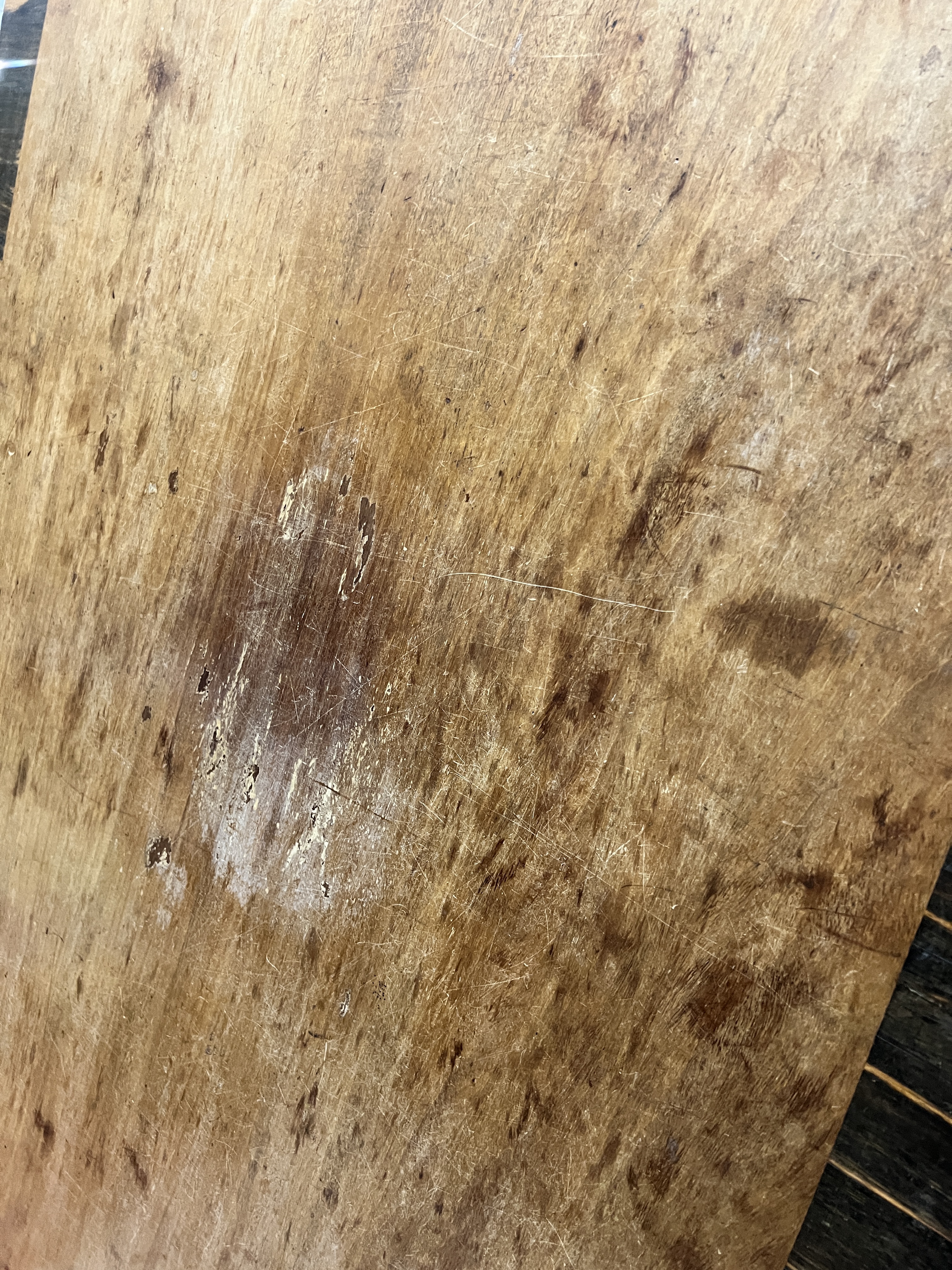 A Regency coromandel banded rectangular mahogany tilt top dining table, length 160cm, width 106cm, height 74cm